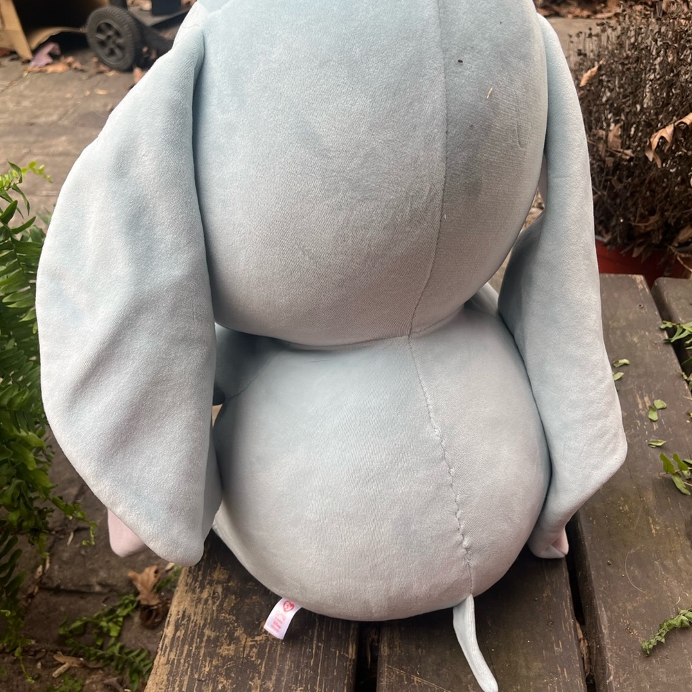 Disney Dumbo Plush Large Blue Elephant TY Beanie Baby Stuffed Animal - Picture 5 of 7